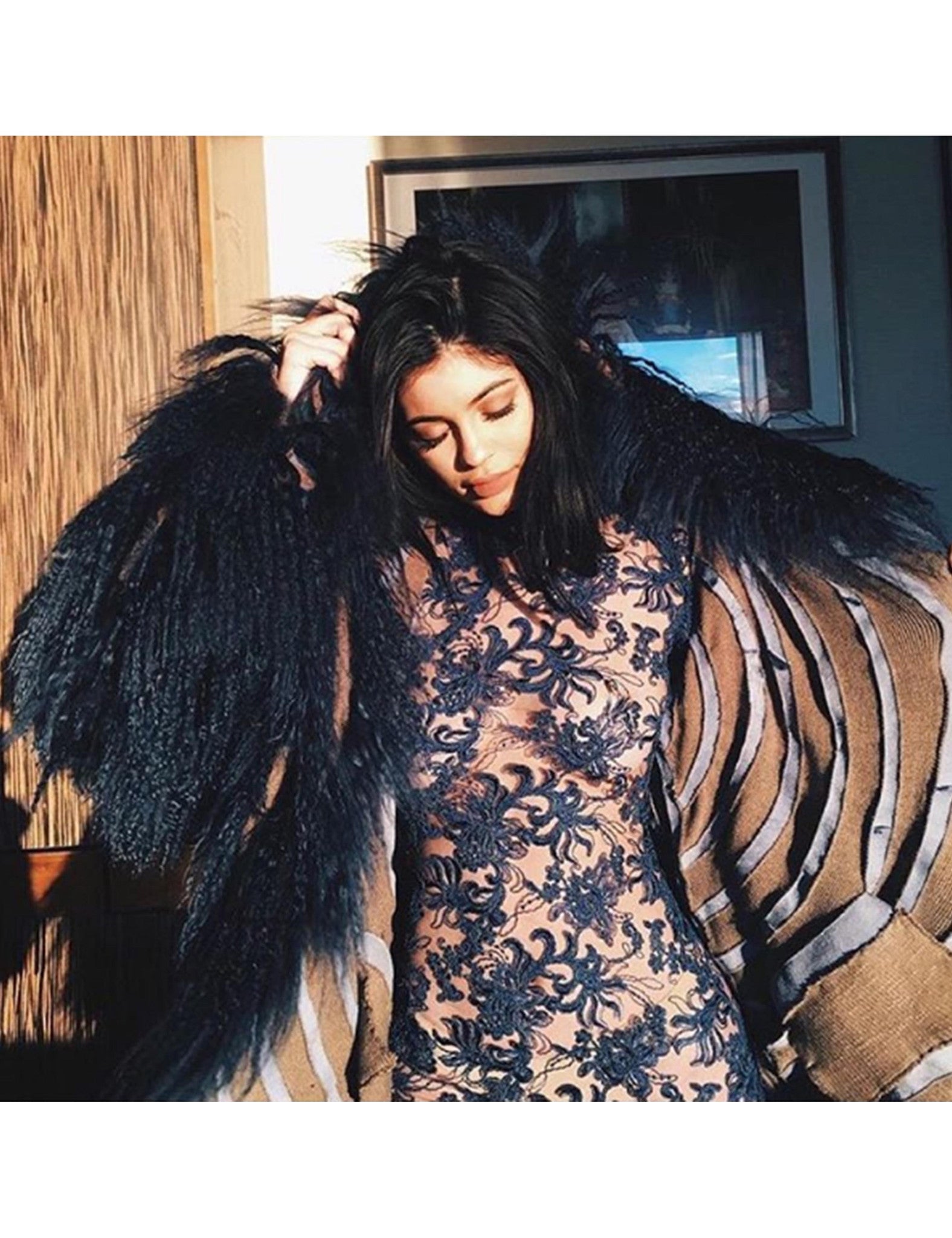 Long Round Jacket - Kalgan Fur - Elena Benarroch - Fur - TOPGEARNY