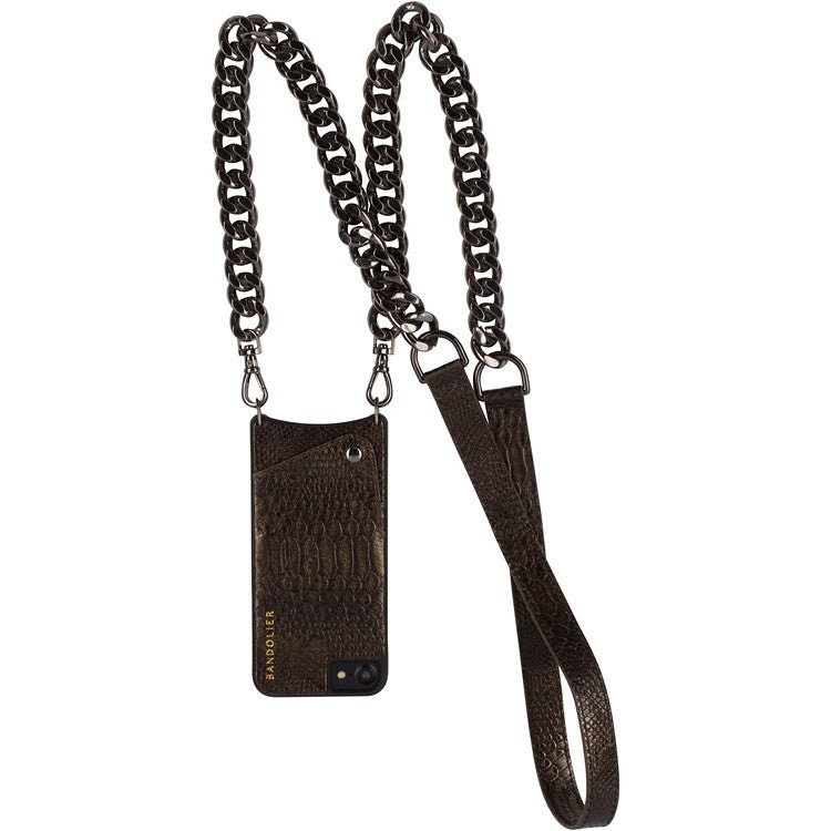 Jun Metallic Bronze - iPhone 6 / 6S / 7 / 8 Case - Bandolier - Accessories - TOPGEARNY