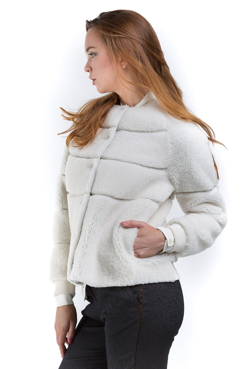 Shearling Sport Jacket - Paul and Joe - Jacket - TOPGEARNY