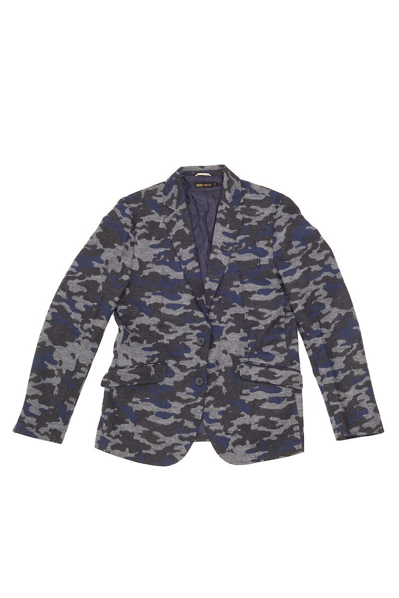 Deconstructed camouflage blazer - Antony Morato - Jacket - TOPGEARNY