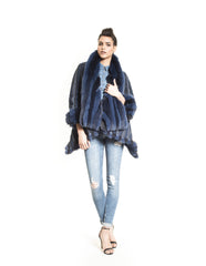 Blue Fox Jacket - Elena Benarroch - Fur - TOPGEARNY