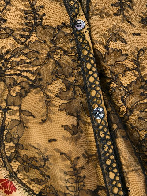 Yellow Ruffle Print Dress - Faith Connexion - Dress - TOPGEARNY