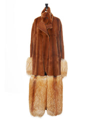 Long Mustella Golden Fox - Elena Benarroch - Mink - TOPGEARNY