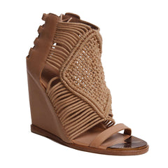 Mykonos  Macramé Wedge - Ivy Kirzhner - Shoes - TOPGEARNY