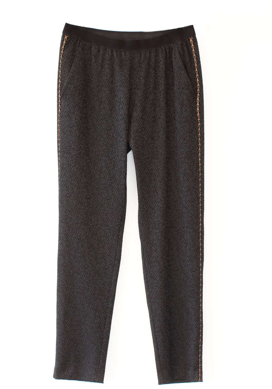 Side detailed crop pants - Sita Murt - Bottoms - TOPGEARNY