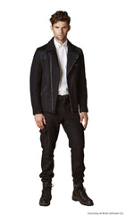 Western Biker Jacket - Brett Johnson - Jacket - TOPGEARNY