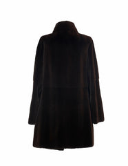 Burling Brown Mink Coat - Elena Benarroch - Fur - TOPGEARNY