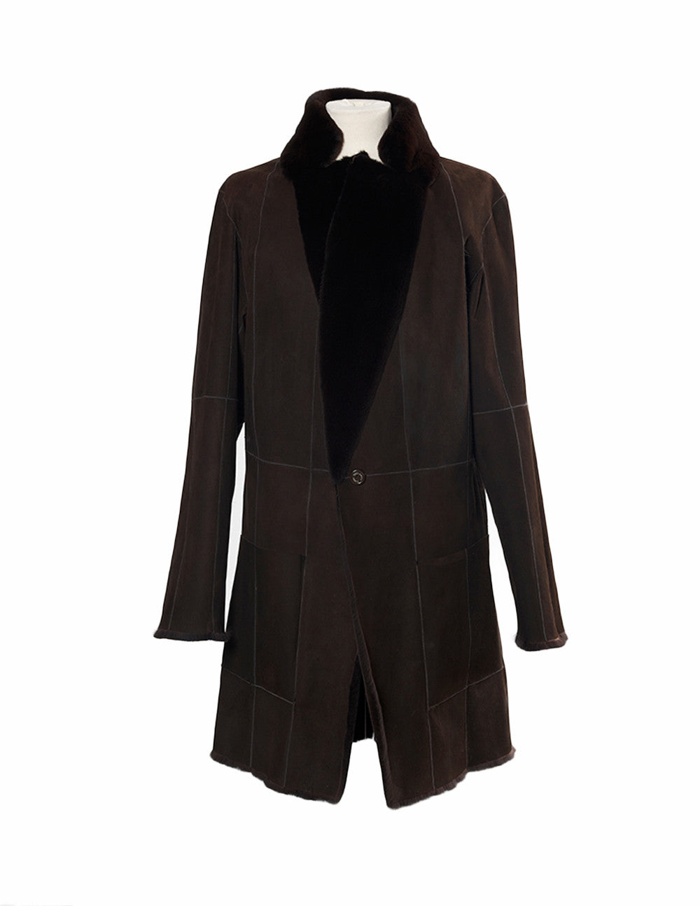 Burling Brown Mink Coat - Elena Benarroch - Fur - TOPGEARNY