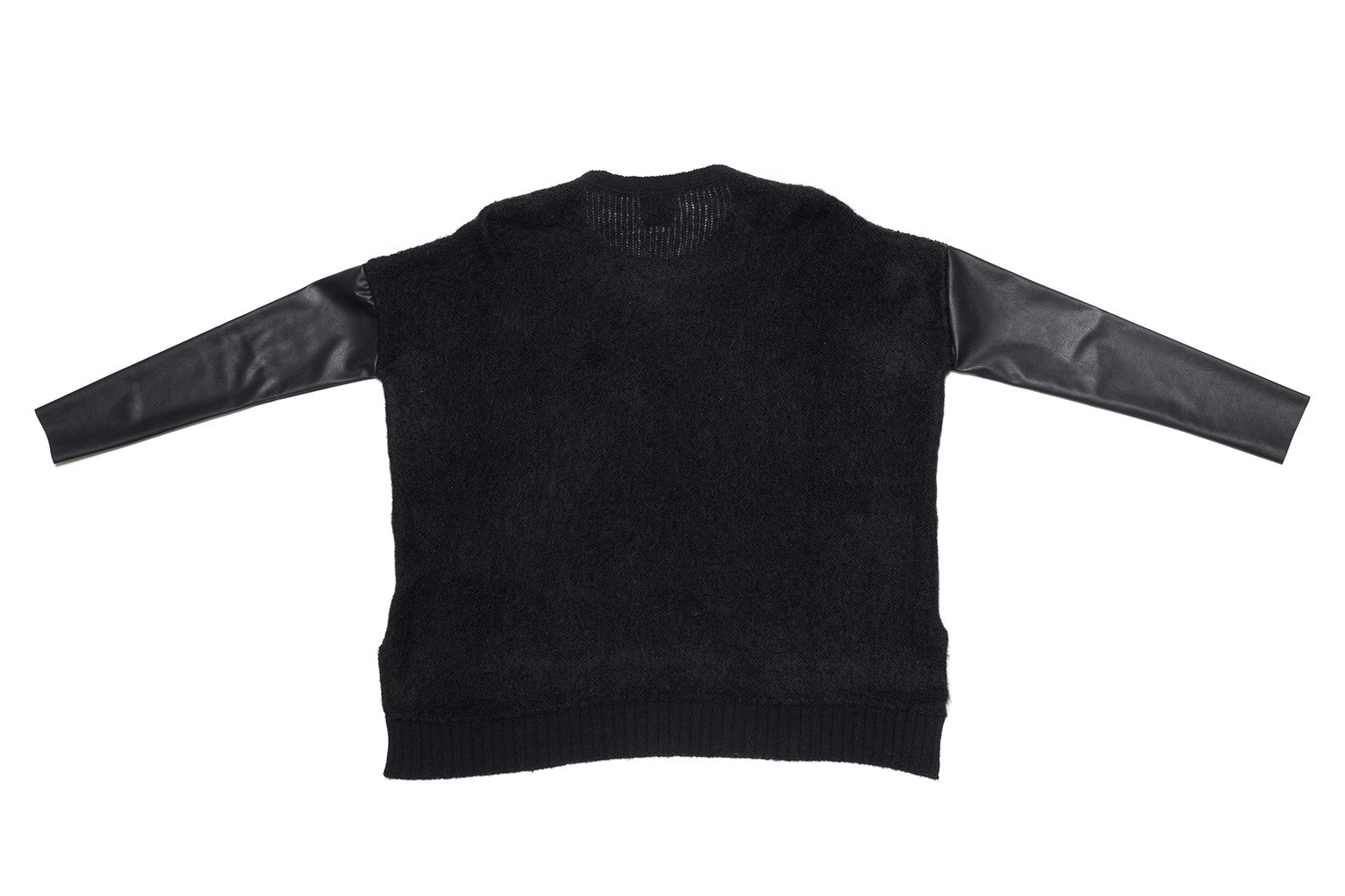 Round Neck Sweater with Sequin Chest Stripe - Nude - Sweater - TOPGEARNY
