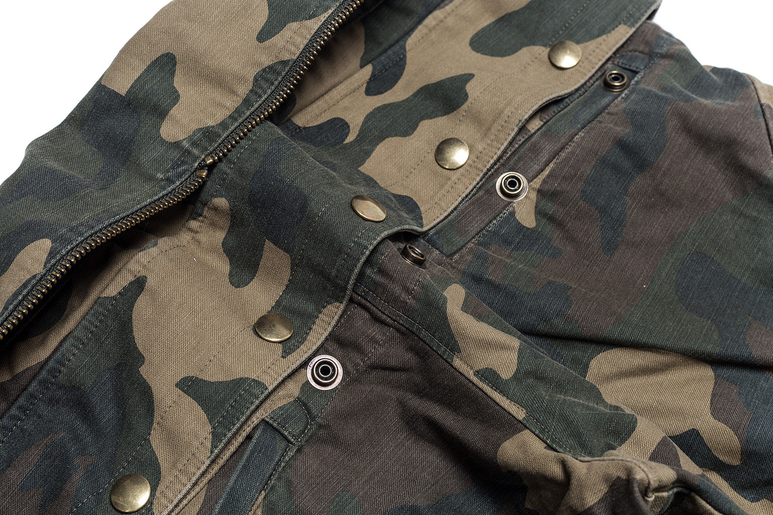 Camouflage Cargo Cropped Pants - Faith Connexion - Bottoms - TOPGEARNY