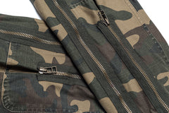 Camouflage Cargo Cropped Pants - Faith Connexion - Bottoms - TOPGEARNY