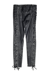 Leather Laced Running Slim Pants - Faith Connexion - Bottoms - TOPGEARNY