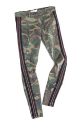 Army Khaki Camo Red Leggings - Faith Connexion - Bottoms - TOPGEARNY
