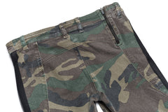 Army Khaki Camo Red Leggings - Faith Connexion - Bottoms - TOPGEARNY
