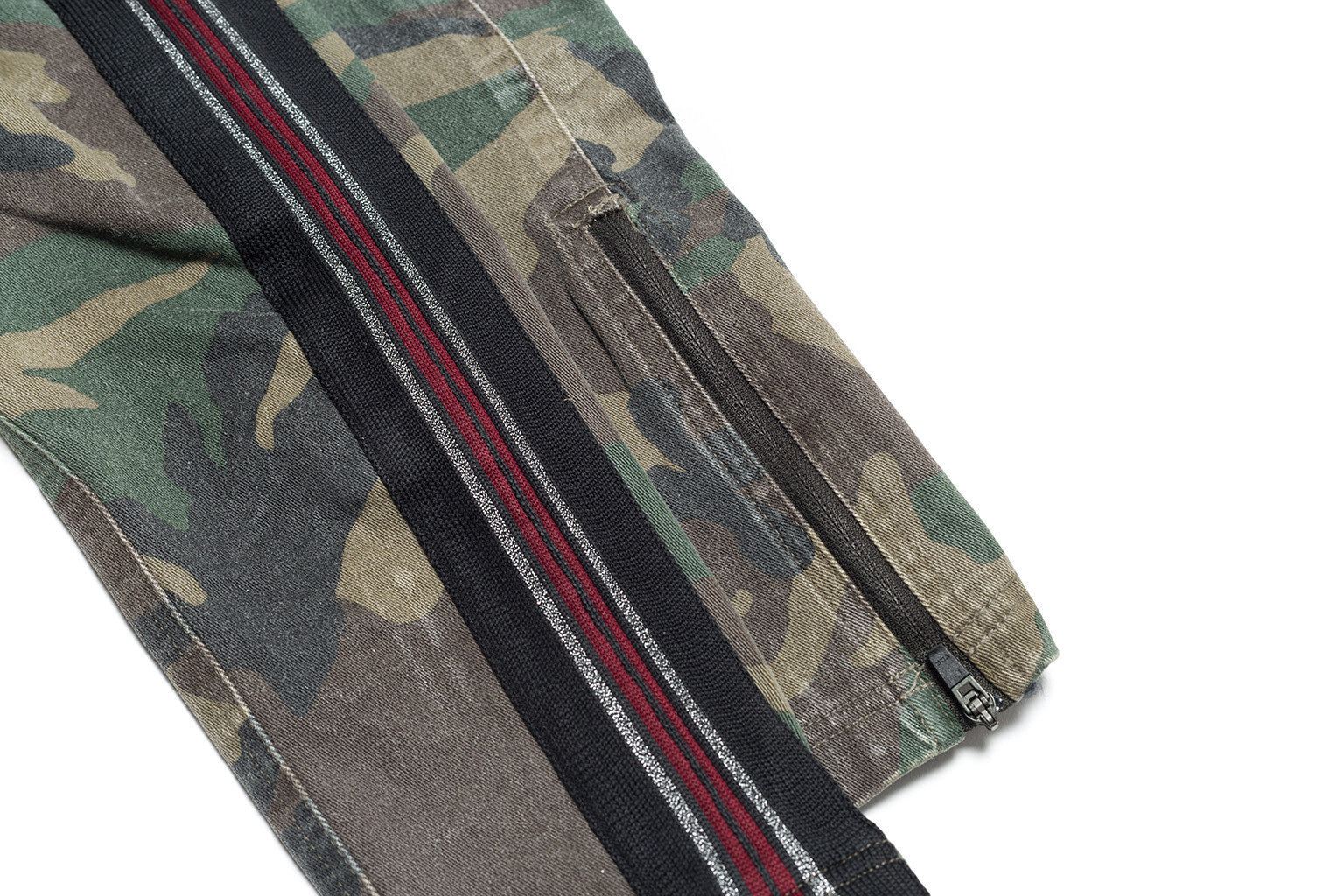 Army Khaki Camo Red Leggings - Faith Connexion - Bottoms - TOPGEARNY