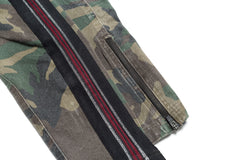Army Khaki Camo Red Leggings - Faith Connexion - Bottoms - TOPGEARNY