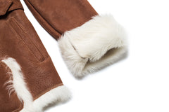 Toscana Sheepskin Hoody Jacket - Dudex - Jacket - TOPGEARNY