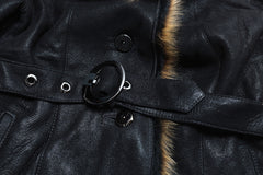 Toscana Sheepskin Hoody Jacket - Dudex - Jacket - TOPGEARNY