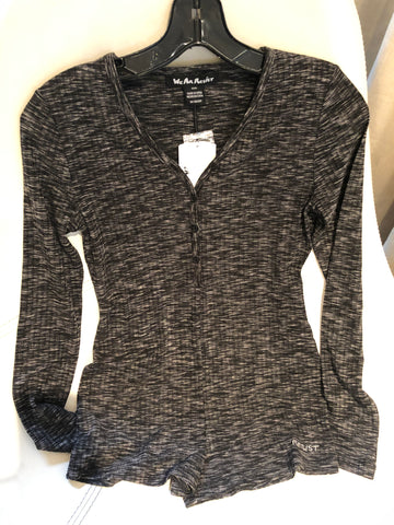 Long Sleeve Henley Ribbed Bodysuit - WeArResist - Bodysuit - TOPGEARNY