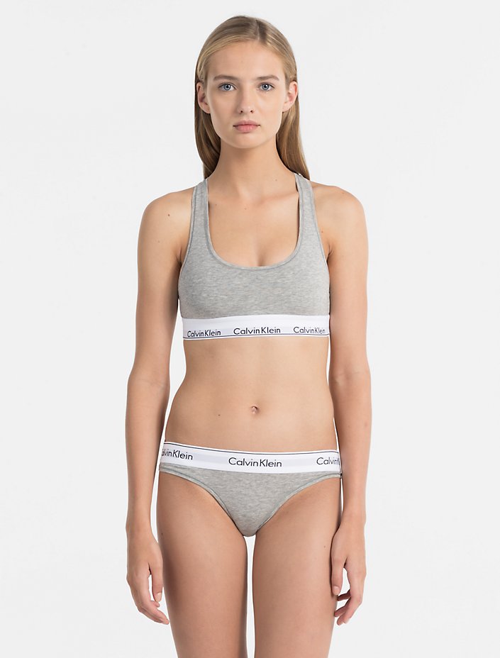 Modern Cotton Bralette Underwear - Calvin Klein - Bralette - TOPGEARNY