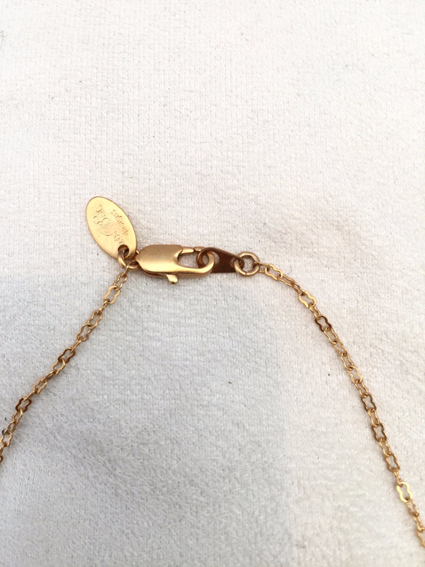 18K Gold Plated Necklace, Black diamond - Rebel Designs - Necklace - TOPGEARNY