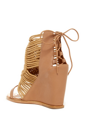 Mykonos  Macramé Wedge - Ivy Kirzhner - Shoes - TOPGEARNY