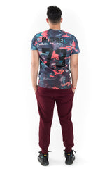 Harelus M Olareel Print T-Shirt - Eleven Paris - T-Shirt - TOPGEARNY