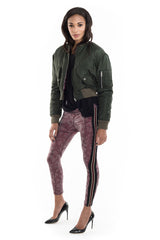 Brocade Stretch Legging - Faith Connexion - Bottoms - TOPGEARNY