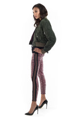 Brocade Stretch Legging - Faith Connexion - Bottoms - TOPGEARNY