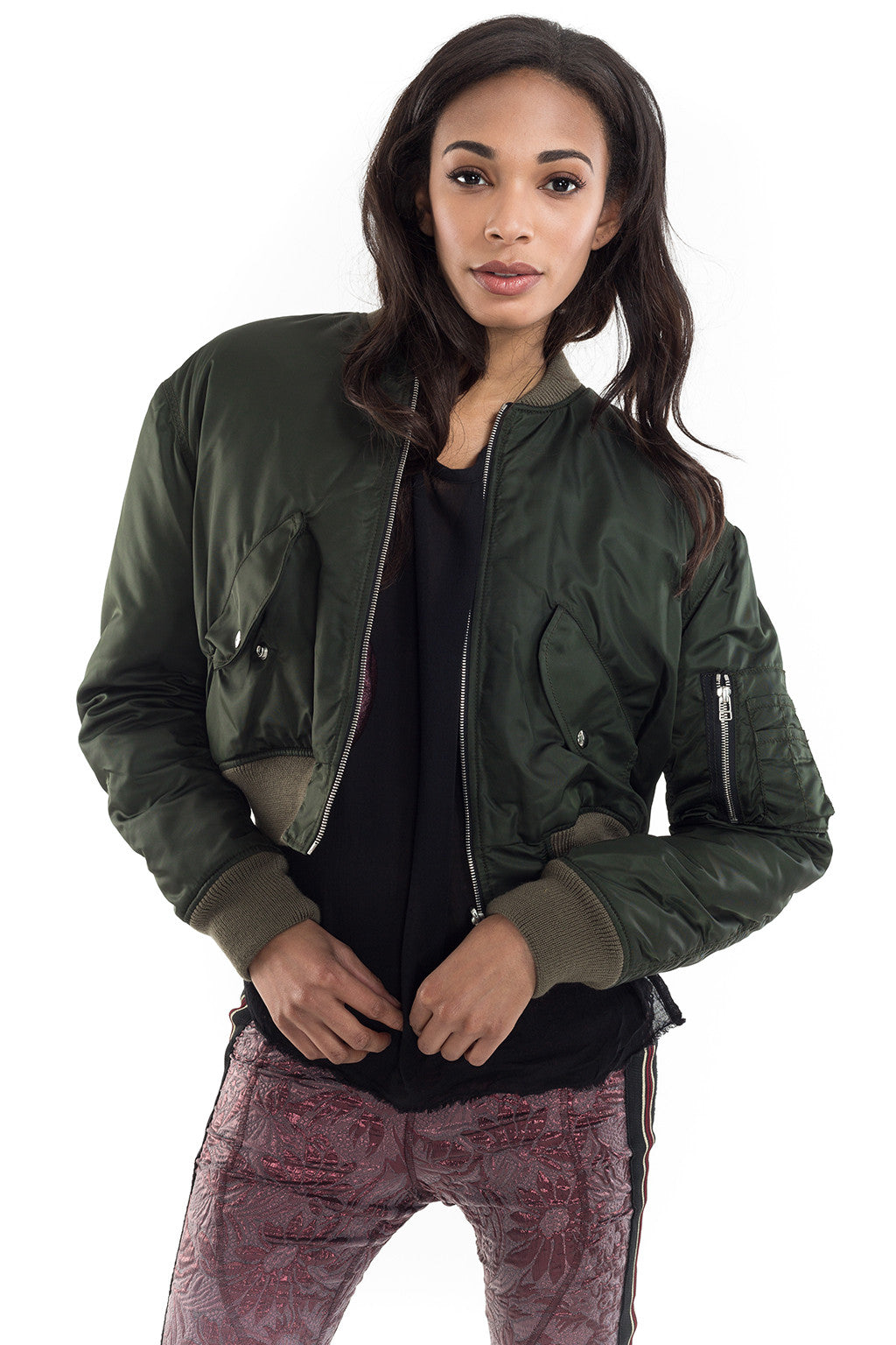 Reversible Nylon Bomber Jacket - Faith Connexion - Jacket - TOPGEARNY