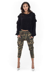 Crepe Chine Ruffle Shirt - Faith Connexion - Shirt - TOPGEARNY