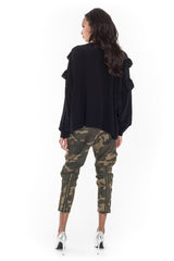 Camouflage Cargo Cropped Pants - Faith Connexion - Bottoms - TOPGEARNY
