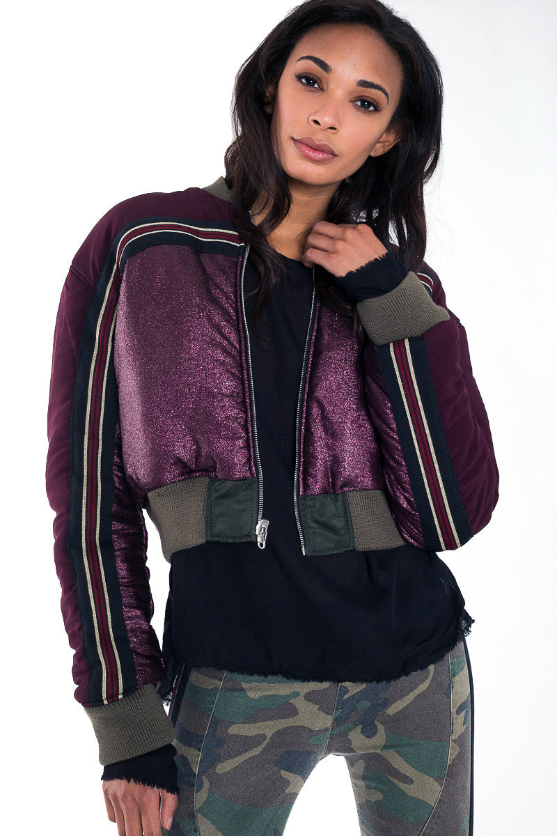 Reversible Nylon Bomber Jacket - Faith Connexion - Jacket - TOPGEARNY