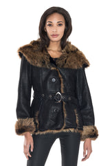 Toscana Sheepskin Hoody Jacket - Dudex - Jacket - TOPGEARNY