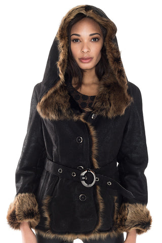 Toscana Sheepskin Hoody Jacket