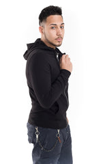Hoodie with Double Front Zip - Antony Morato - Jacket - TOPGEARNY