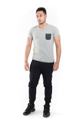 Babico Contrast Pocket M T-Shirt - Eleven Paris - T-Shirt - TOPGEARNY