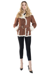 Toscana Sheepskin Hoody Jacket - Dudex - Jacket - TOPGEARNY