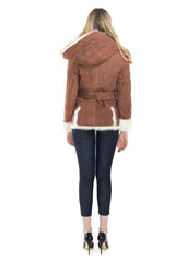 Toscana Sheepskin Hoody Jacket - Dudex - Jacket - TOPGEARNY