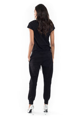 Farl W Scoop Neck Cap Sleeve T-Shirt - Eleven Paris - T-Shirt - TOPGEARNY