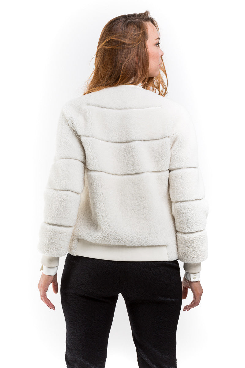 Shearling Sport Jacket - Paul and Joe - Jacket - TOPGEARNY