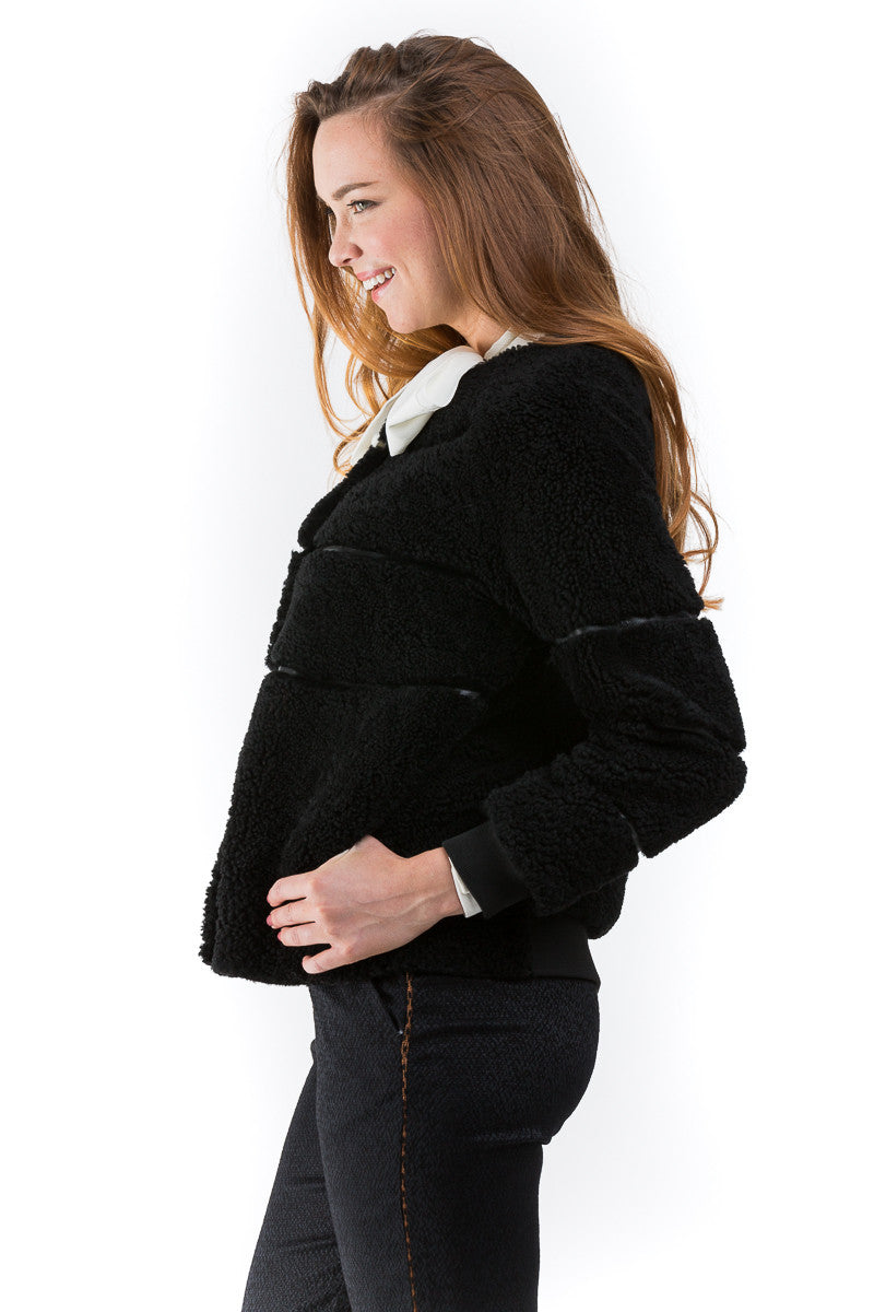 Shearling Sport Jacket - Paul and Joe - Jacket - TOPGEARNY