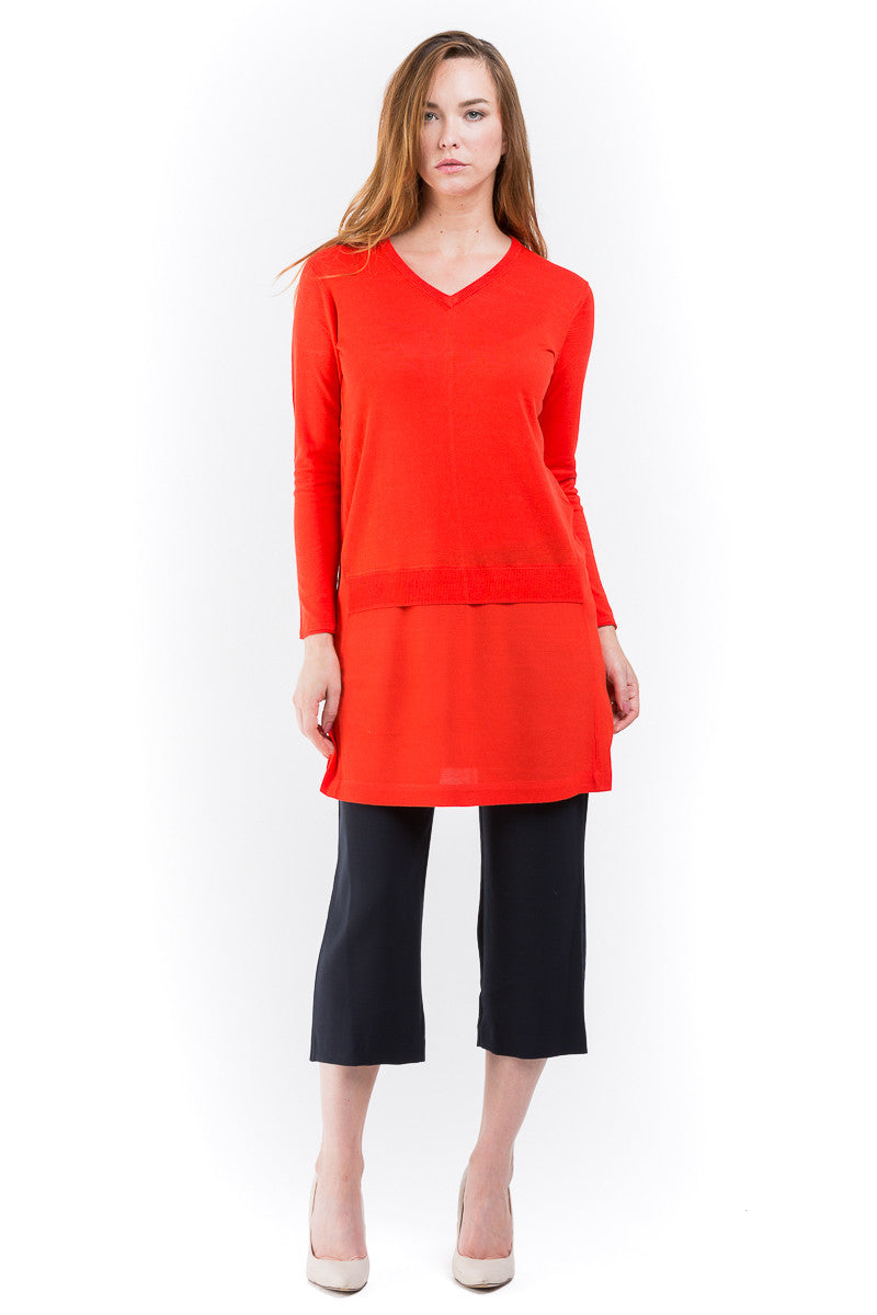 Combined Knit Sweater - Sita Murt - Dress - TOPGEARNY