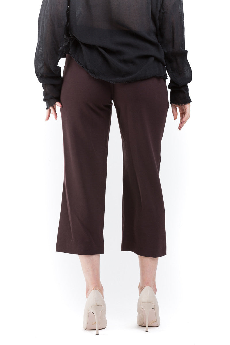 Contrasted details crop pants - Sita Murt - Bottoms - TOPGEARNY