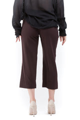 Contrasted details crop pants - Sita Murt - Bottoms - TOPGEARNY