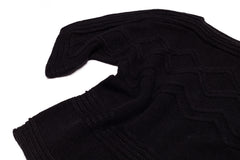 Crew Neck Elbow Sleeve Cable Sweater - Sita Murt - Sweater - TOPGEARNY