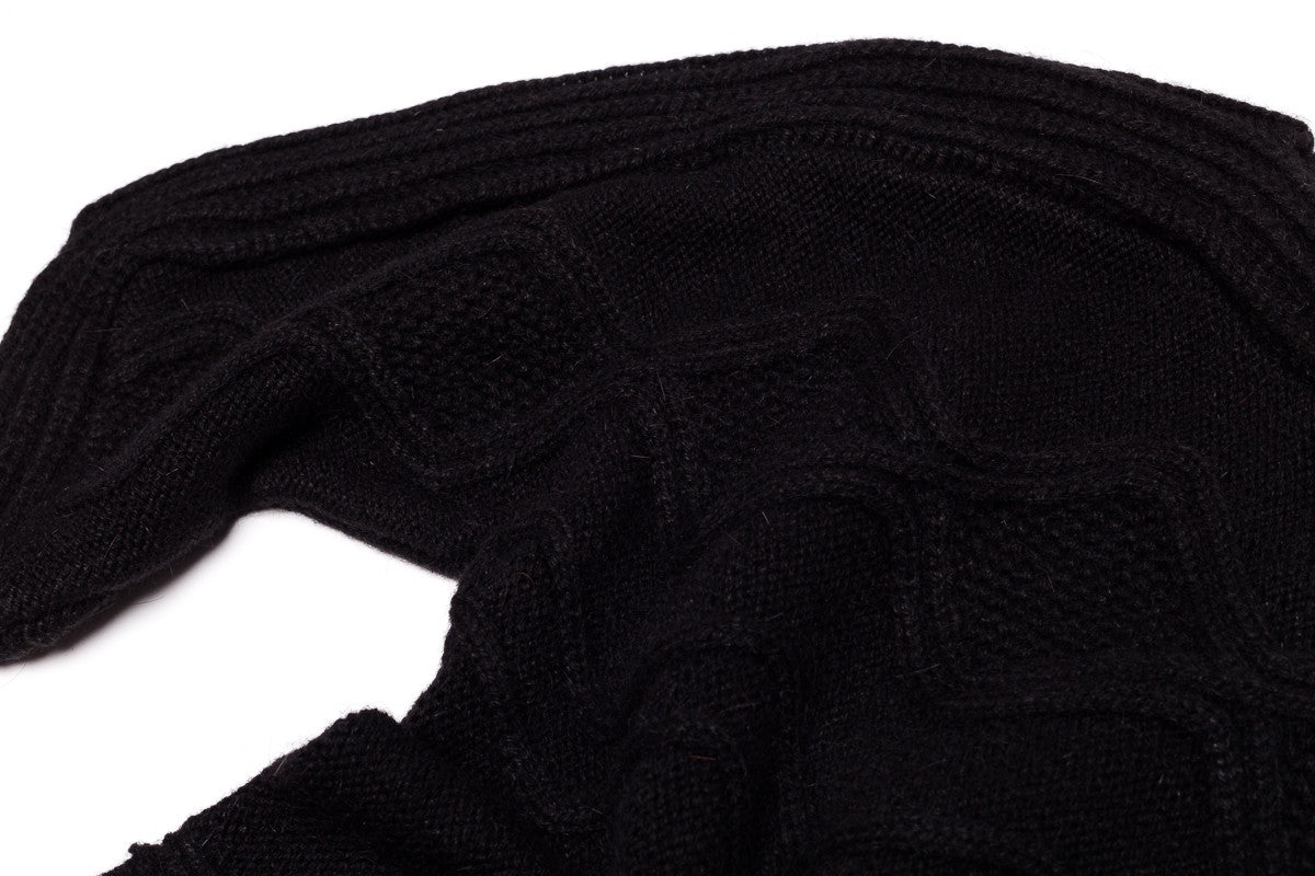 Crew Neck Elbow Sleeve Cable Sweater - Sita Murt - Sweater - TOPGEARNY