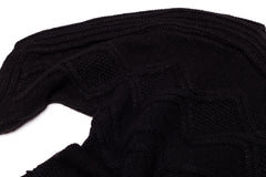 Crew Neck Elbow Sleeve Cable Sweater - Sita Murt - Sweater - TOPGEARNY