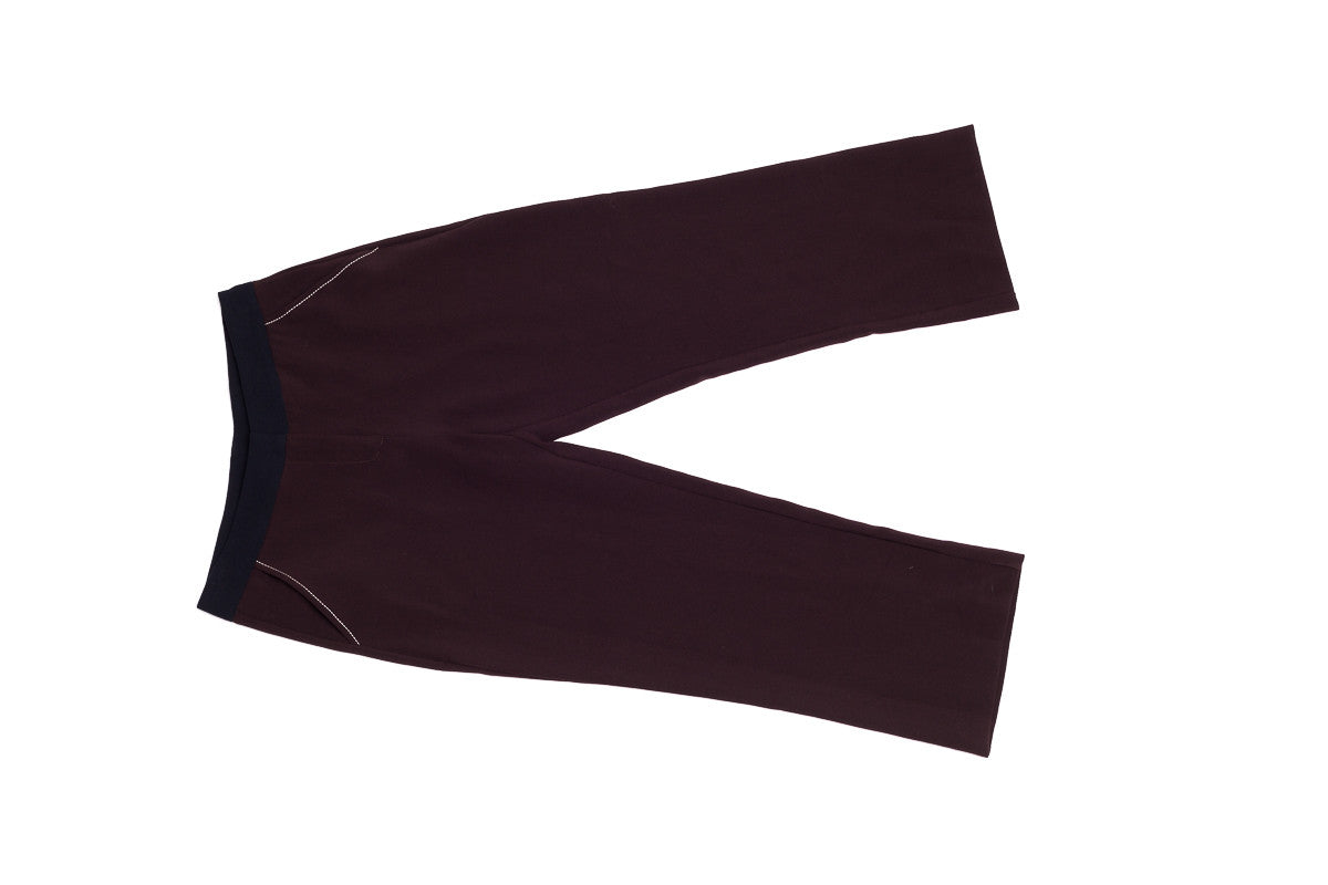 Contrasted details crop pants - Sita Murt - Bottoms - TOPGEARNY