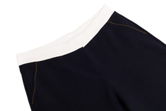 Contrasted details crop pants - Sita Murt - Bottoms - TOPGEARNY